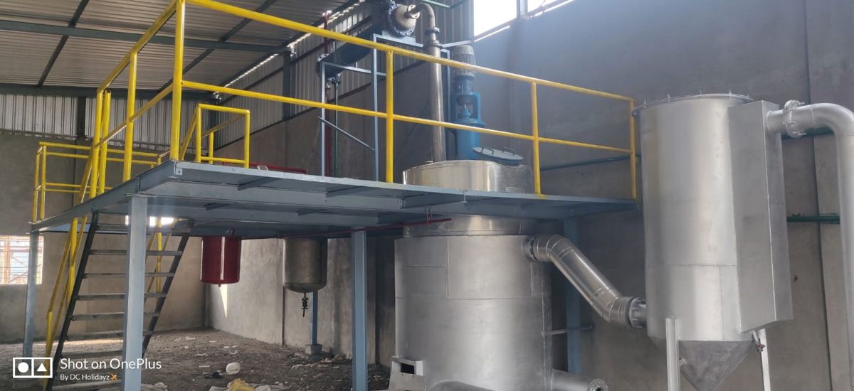 1 TPD Plastic Pyrolysis Plant – Design & Installation by Adroit Consulting Engineers